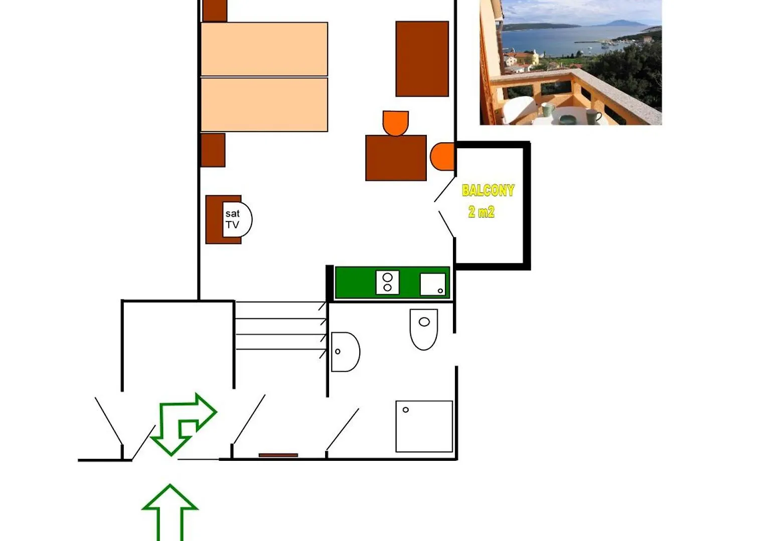 Apartmani Ivo Martinšćica Croacia